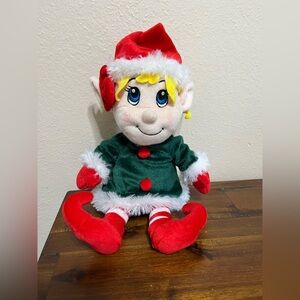 Fiesta Elf Plush with Green and White Outfit